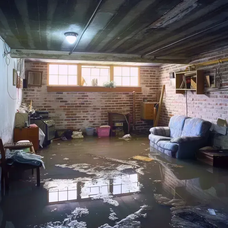 Flooded Basement Cleanup in Wilder, VT